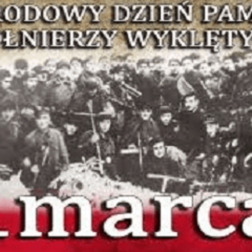 1 MARCA – NARODOWY DZIEŃ PAMIĘCI ŻOŁNIERZY WYKLĘTYCH